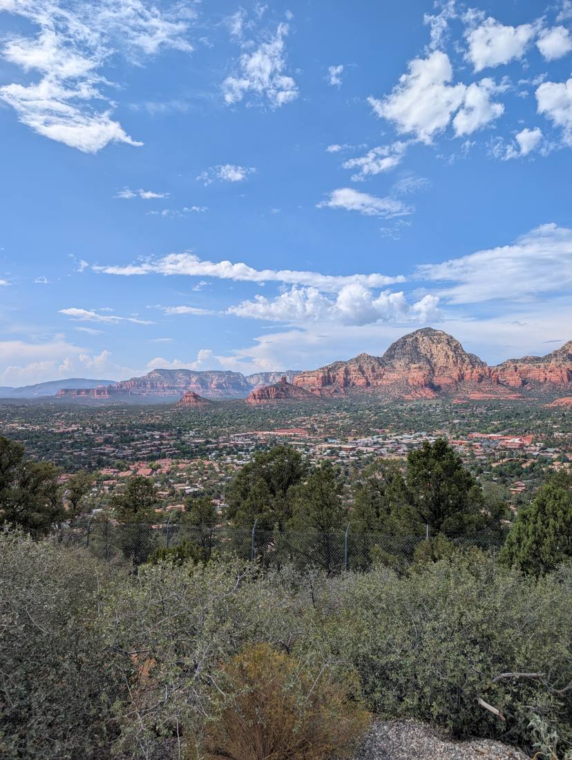 Sedona valley view