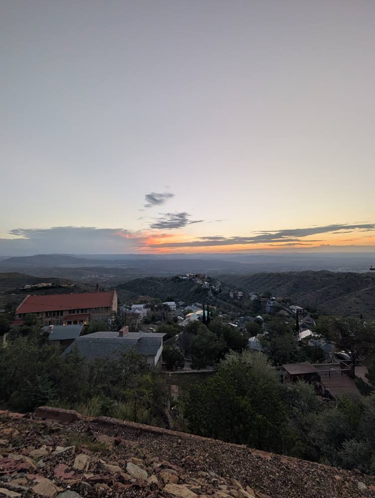 First light over the Verde Valley